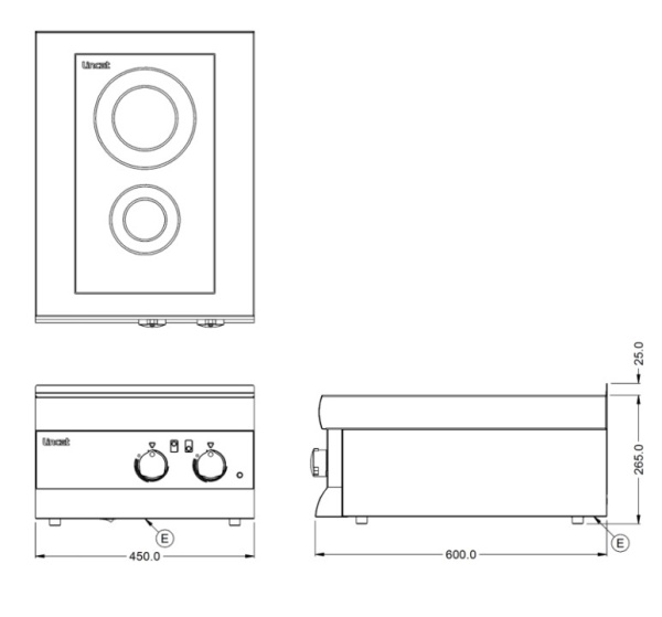Плита индукционная Lincat SLI21