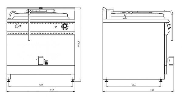 Котел пищеварочный Grill Master Ф1КпГ/250 (13064)