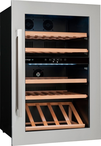 Двухзонный винный шкаф Avintage AVI47XDZ