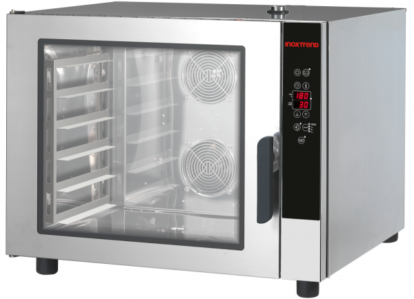 Печь конвекционная Inoxtrend NB-SP-606E 01 RH (GUP-606EB с пароувлажнением)