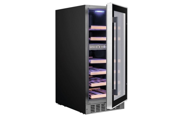 Двухзонный винный шкаф Temptech WPQ38DCB