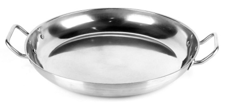 Сковорода Viatto 101709 (нерж. 400х55 с дв. ручками)