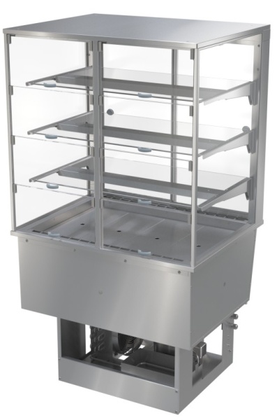 Витрина холодильная настольная Atesy Регата ХВ- 900-1240-02-К