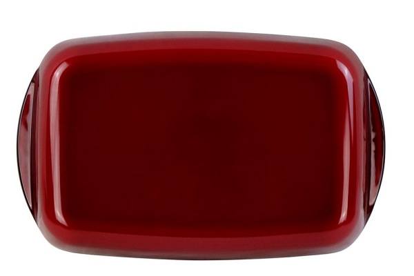 Форма для выпечки Vitrinor Прямоугольная красная 35*22*5