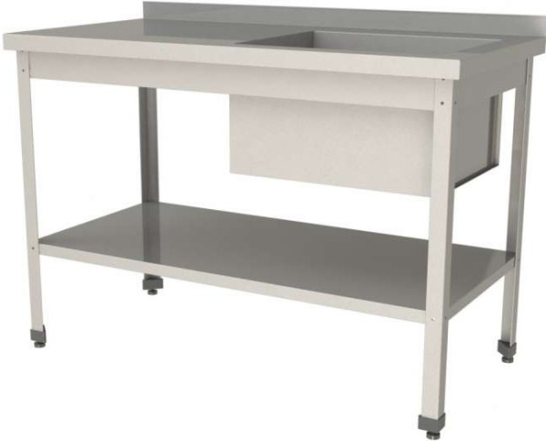 Ванна моечная Restoinox ВМСР/1-10/6-БПП-ЭЦ