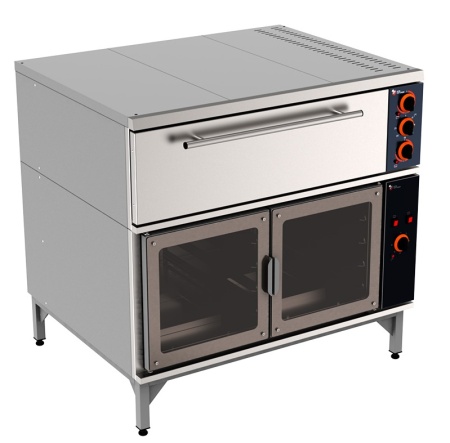 Печь хлебопекарная с расстоечной секцией Челябторгтехника ХПШ-1/Р1