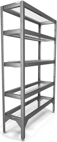 Стеллаж Hessen СТ-1,8*12/5 (нерж)