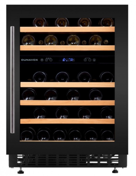 Двухзонный винный шкаф Dunavox  DAU-46.145DB