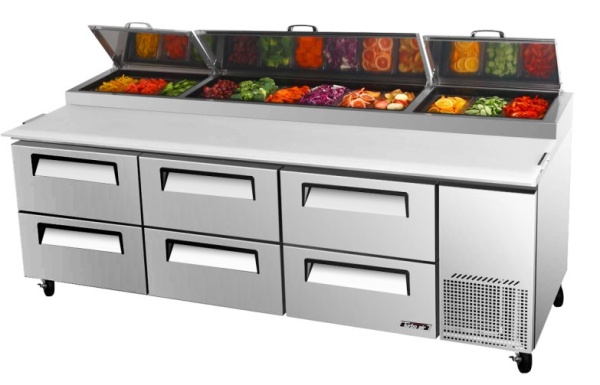 Стол для пиццы Turbo Air CTPR-93-2D-6