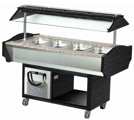 Салат-бар охлаждаемый Eqta SB 4C (Wenge)