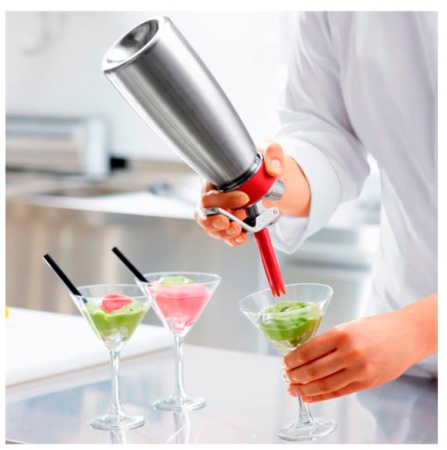 Сифон для приготовления взбитых сливок Luxstahl 2120314