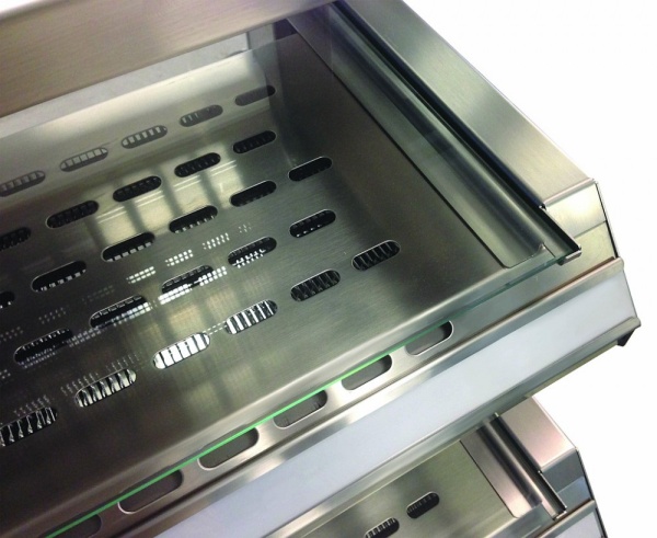 Витрина кондитерская Unis Cube II 1000 Static pearl