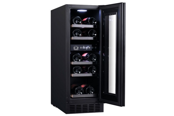 Двухзонный винный шкаф Temptech SOMX30DRB