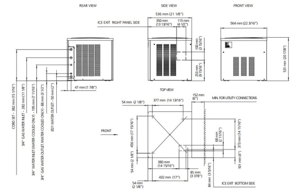 Льдогенератор Simag SPN 125