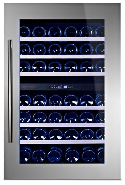 Двухзонный винный шкаф Dunavox  DAB-42.117DSS
