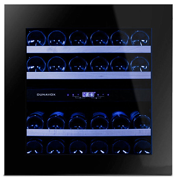 Двухзонный винный шкаф Dunavox  DAVG-25.63DB.TO