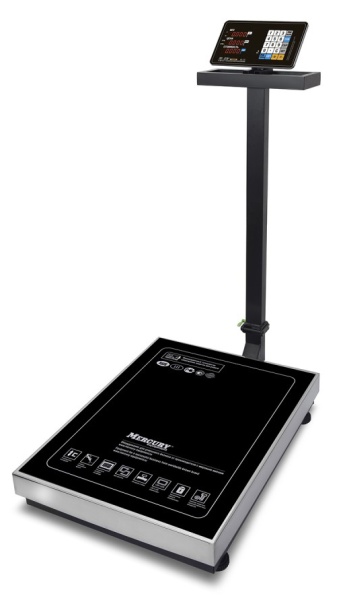 Весы торговые Mertech 333 ACLP-300.50/100 TRADER с расч. стоимости LED