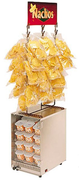 Витрина для чипсов начос Gold Medal 5585