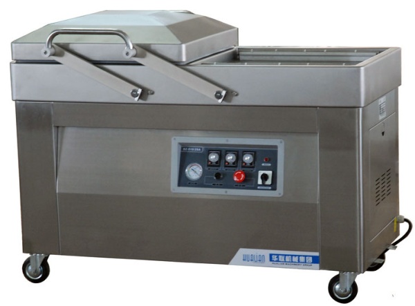 Машина вакуумной упаковки Hualian Machinery DZQ-510/2SA (нержавеющая сталь, газ)