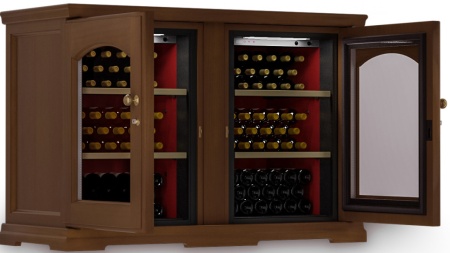 Двухзонный винный шкаф Ip Industrie CEX 2151 NU