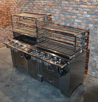 Мангал на твердом топливе Grill Master УММ/2 (Robata 2) (11310)