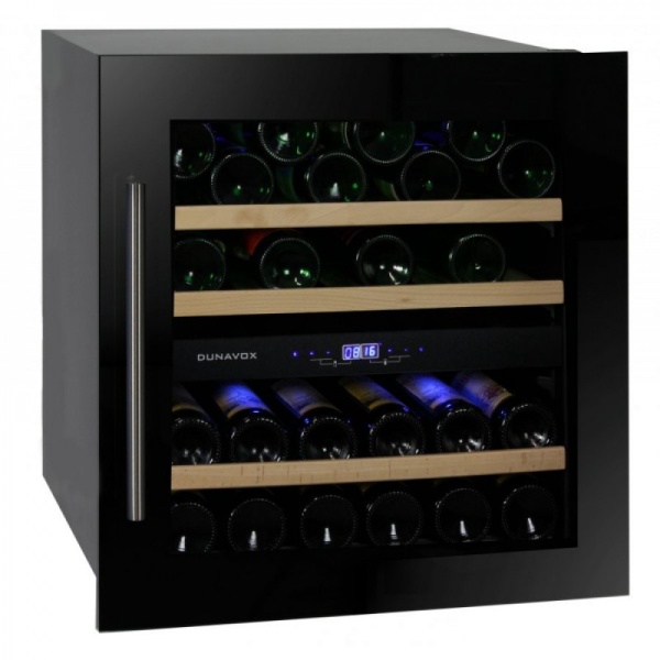 Двухзонный винный шкаф Dunavox  DAB-36.80DB