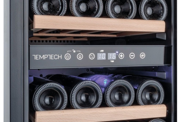 Двухзонный винный шкаф Temptech WPQ38DCS