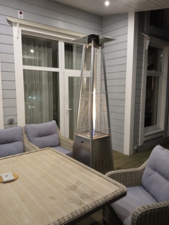 Уличный газовый обогреватель WWT 13I Stainless steel