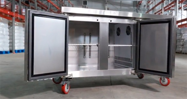 Холодильный стол Iron Cherry Berry 2 R с бортиком