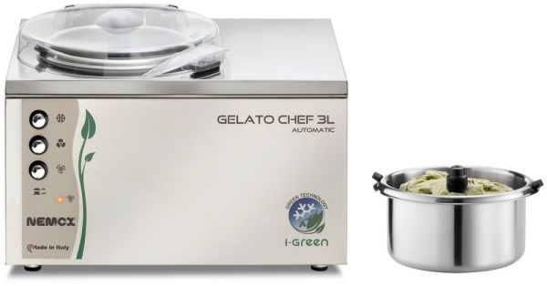 Фризер для мороженого Nemox Gelato Chef 3L Automatic i-Green