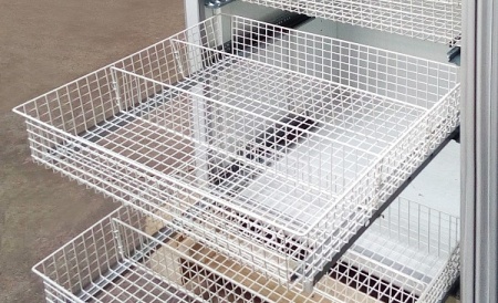 Фармацевтический холодильник Polair ШХФ-0,5 с 6 корзинами