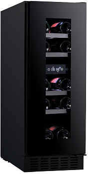 Двухзонный винный шкаф Temptech SOMX30DRB