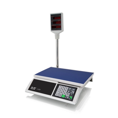 Весы торговые Mertech 326 ACP-32.5 Slim LED Белые