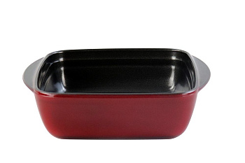 Форма для выпечки Vitrinor Квадратная красная 20*17*6