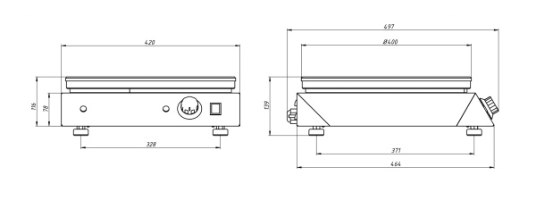 Блинный аппарат Grill Master Ф1БкрЭ (21805)