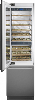Мультитемпературный винный шкаф Smeg WI66LS