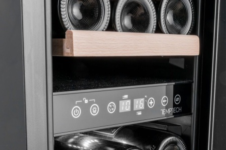 Двухзонный винный шкаф Temptech OX30DRW