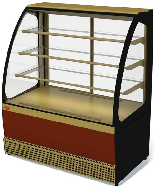 Витрина неохлаждаемая Марихолодмаш Veneto VS-1,3 (крашенная)