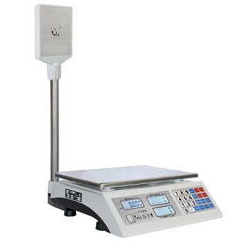 Весы товарные Форт 870B (32 кг;5) ТРЕЙД LCD (335х115х390мм, платф. 230х330 мм)