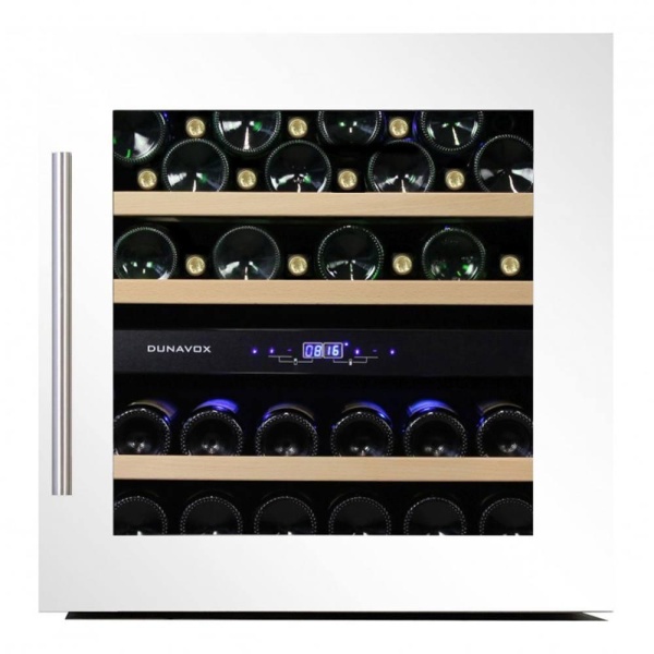 Двухзонный винный шкаф Dunavox  DAB-36.80DW