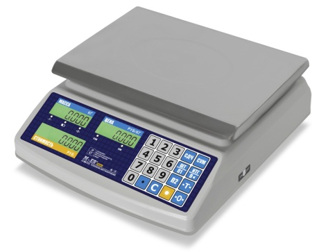 Весы торговые Mertech 329 AC-15.2 IP68 Fisher LСD