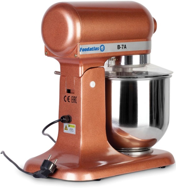 Планетарный миксер Foodatlas B-7A коричневый