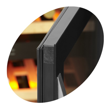 Двухзонный винный шкаф Tefcold TFW200-2F дверь без рамы