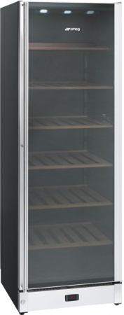 Двухзонный винный шкаф Smeg SCV115A