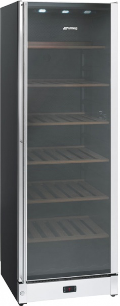Двухзонный винный шкаф Smeg SCV115A