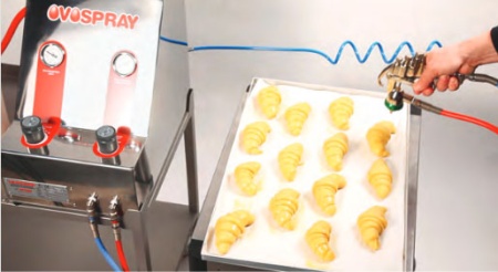 Спрей-машина для нанесения яичного раствора Pavoni Ovospray