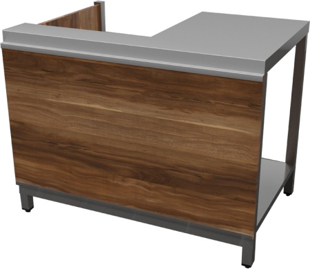 Прилавок касовый Gastrolux ПНК-087Л/L