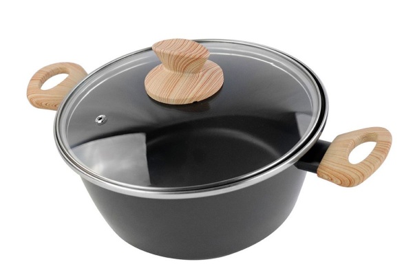 Кастрюля низкая с крышкой  Vitrinor Eco Cooking 24