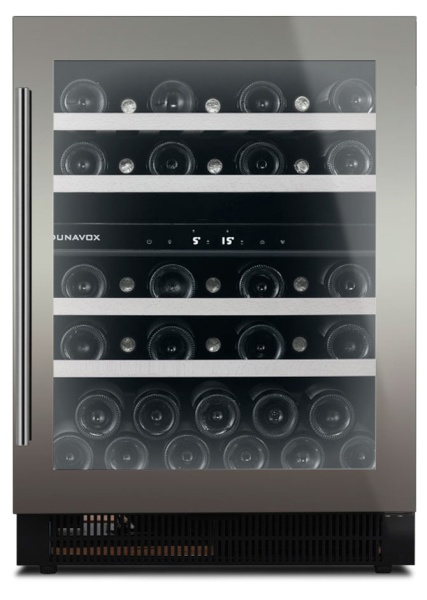Двухзонный винный шкаф Dunavox  DAU-39.121DSS