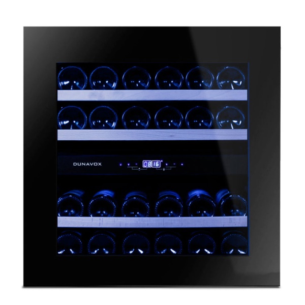Двухзонный винный шкаф Dunavox  DAB-25.62DB.TO